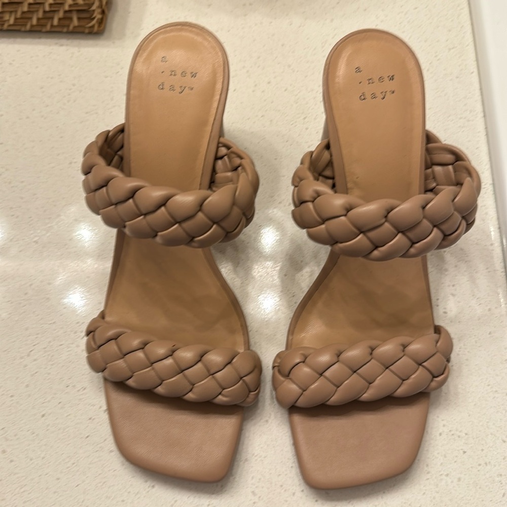 Target - A New Day - Braided Block Heel Pumps